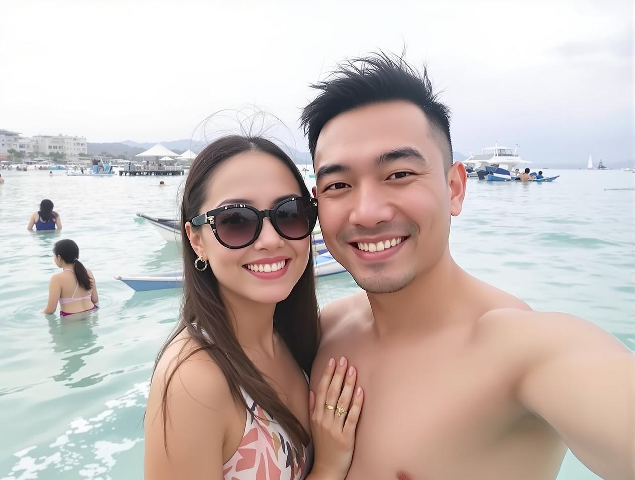 海角吃瓜独家：顶流CP被拍同游三亚，亲密互动画面曝光