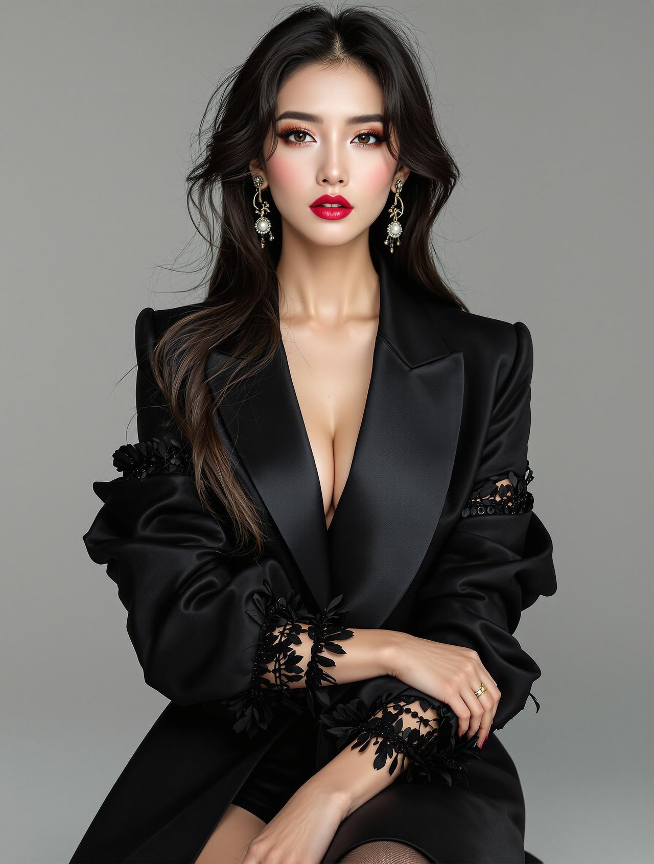 海角吃瓜精选：当红女星时尚大片